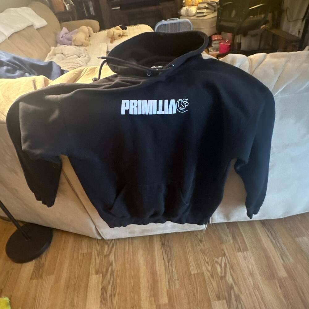 Primitive Apparel Collegiate Arch Pullover Hoodie Black